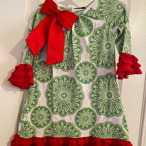 Counting Daisies Holiday Dress- size 4T